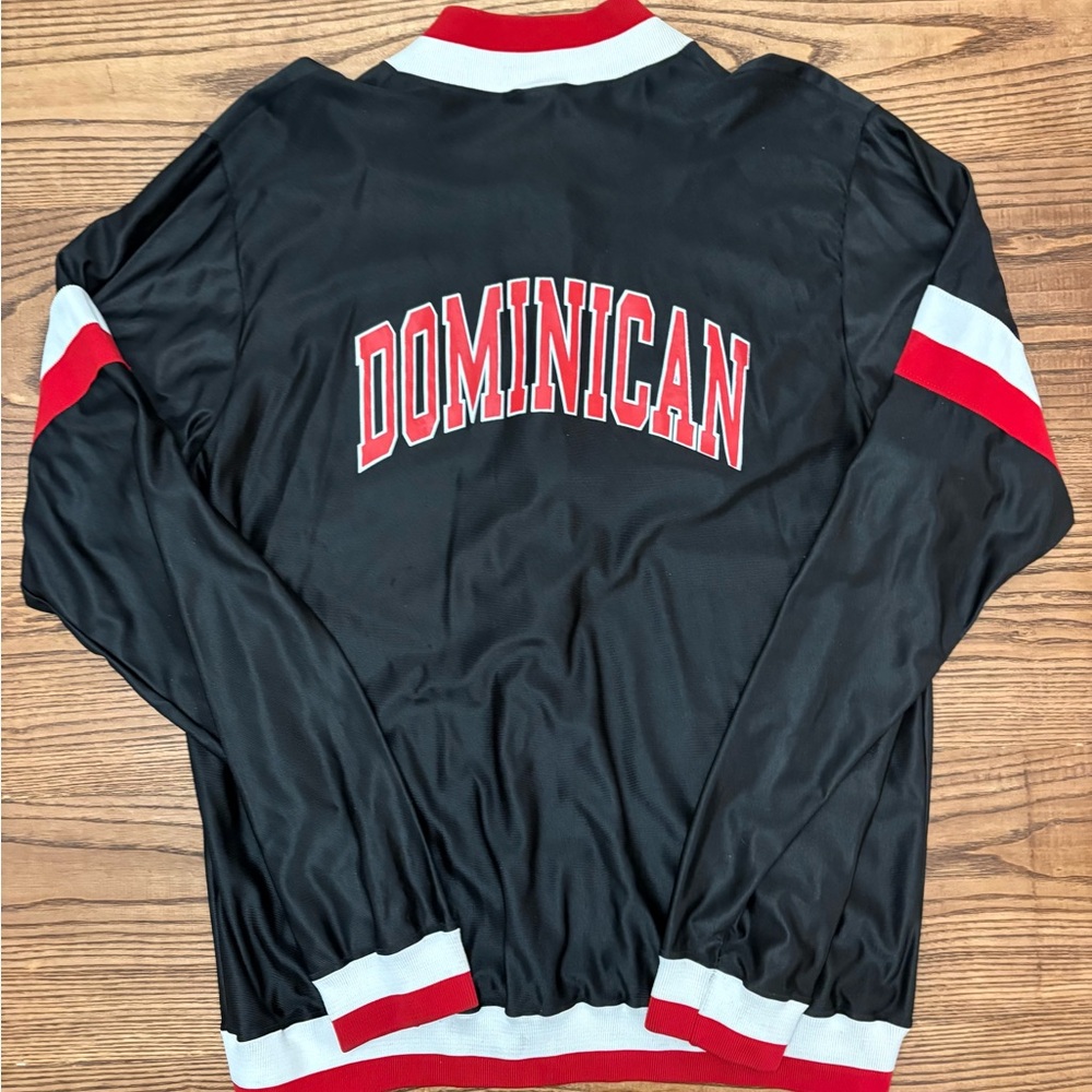 Vintage 90s Champion Dominican University Chargers Basketball Warm-Up Jacket